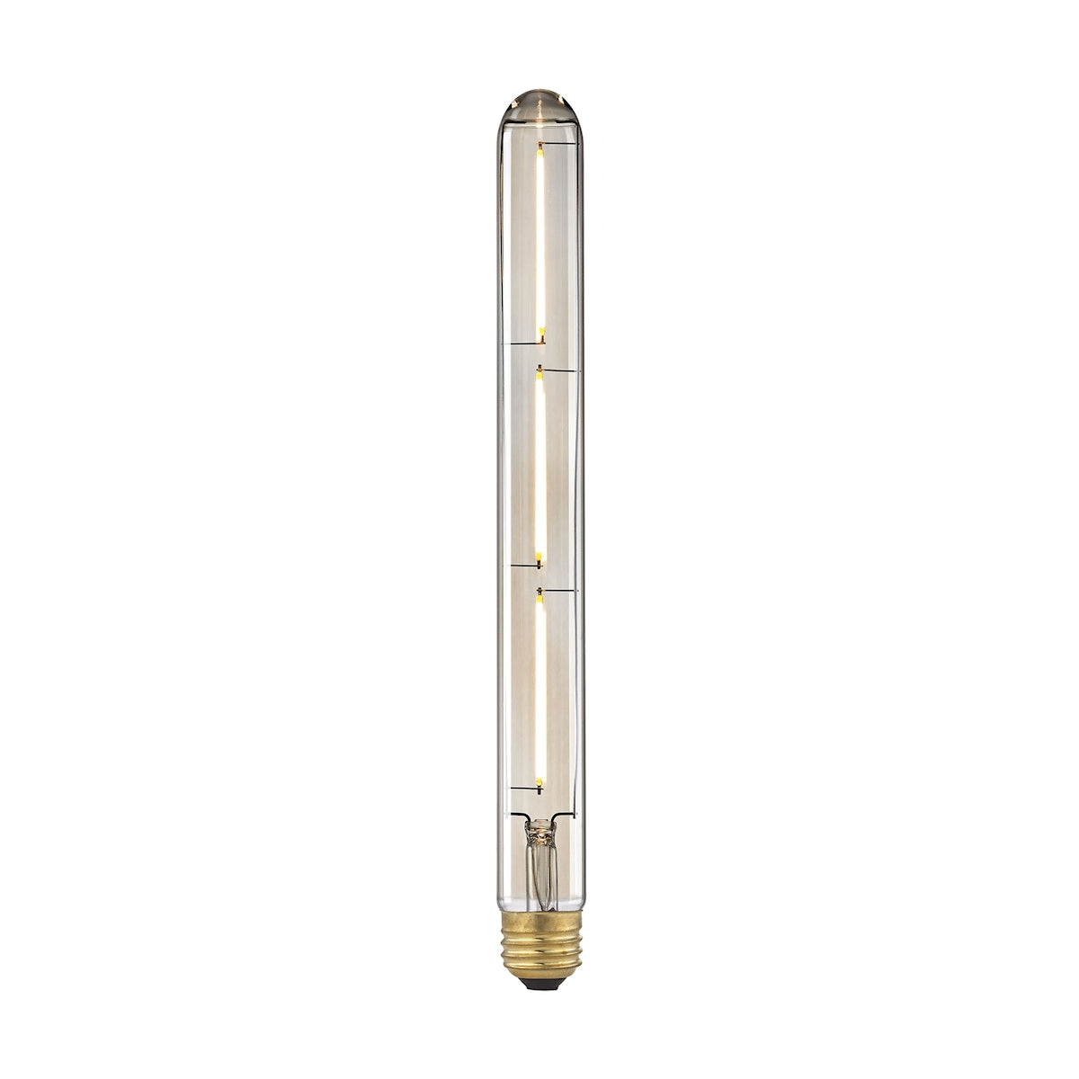 1114 - LED Medium Bulb - Shape T30, Base E26, 2700K - Brass