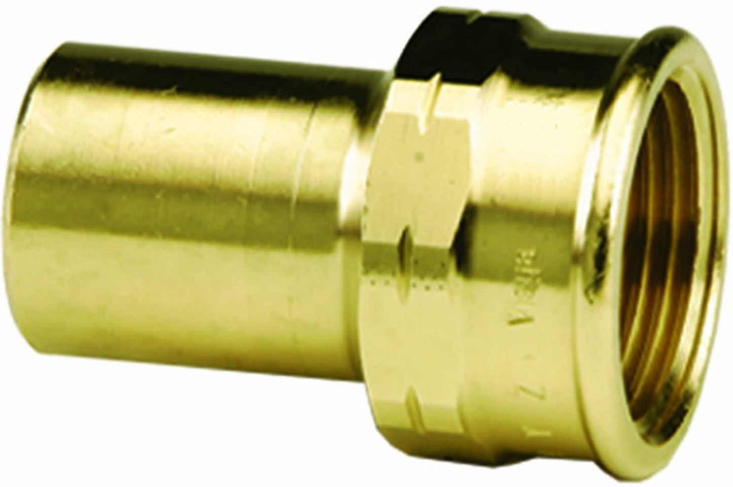 79430 - ProPress Zero Lead Bronze Adapter with Female 1/2" by 1/2" FTG x Female NPT