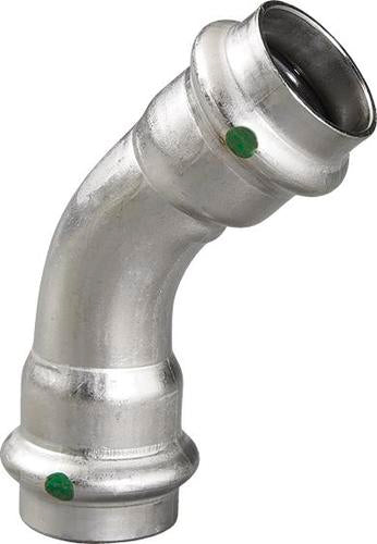 80470 - 2" ProPress Stainless Steel 45 Degree Elbow w/ EPDM Seal