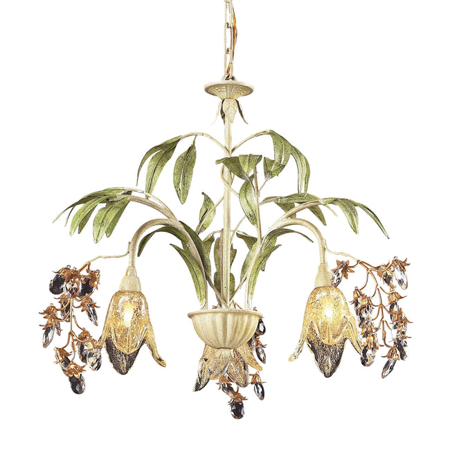 86052 - Huarco 23'' Wide 3-Light Chandelier - Sage Green