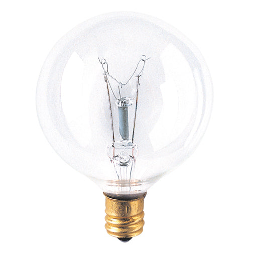 861264 - Globe G16.5 Candelabra Bulb - 40 Watt - 40 Pack