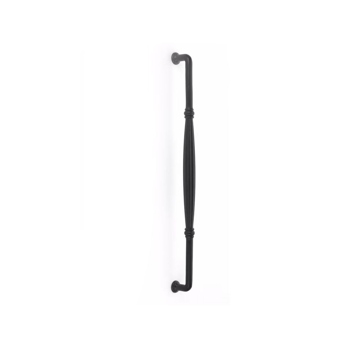 86348FB - Fluted Bronze Appliance Pull - 18" - Flat Black