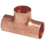 1-1/4" x 1" x 3/4" Tee C x C x C - Wrot Copper, 611