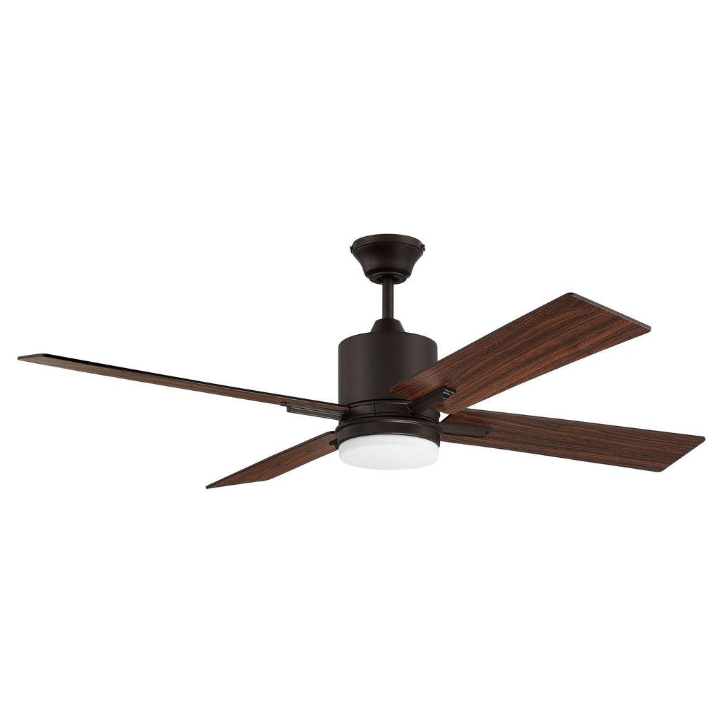 TEA52ESP4 - Teana 52" 4 Blade Ceiling Fan with Light Kit - Espresso