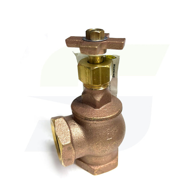 AV-100 - 1" Brass Angle Irrigation Valve