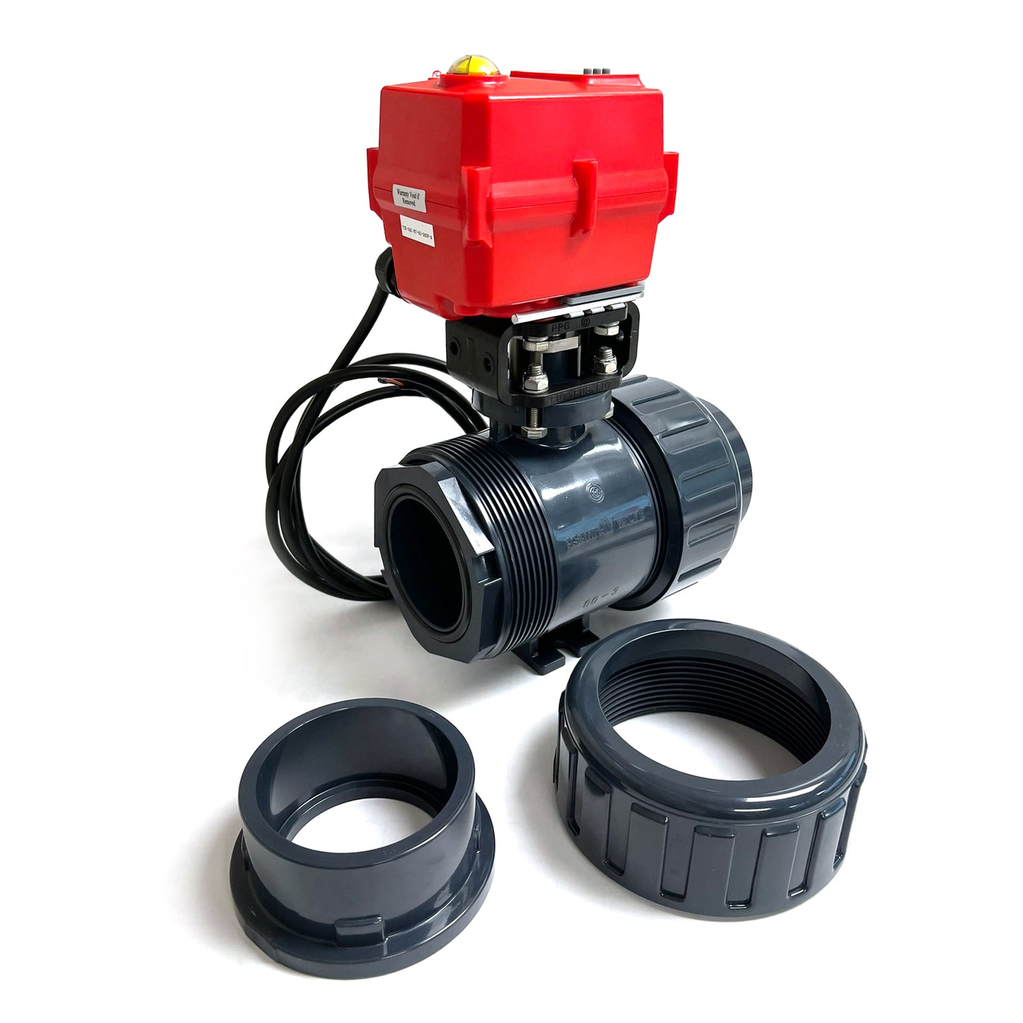 160260030 - 3" PVC Ball Valve with Modulating Failsafe Actuator