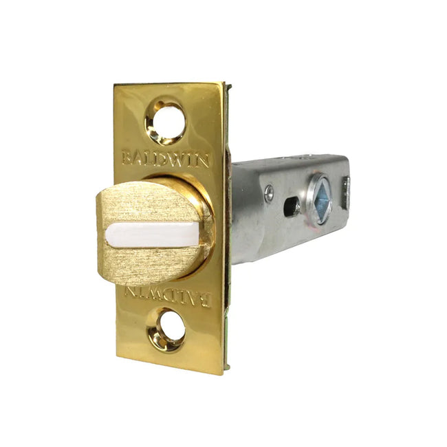 2-3/8" Estate Knob Passage Latch Unlacquered Brass Finish