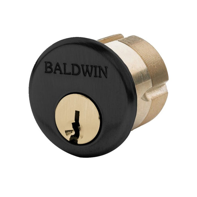 8323190 -  1-1/4" Mortise Cylinder in Satin Black Finish