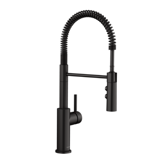 443032 - Catris Semi-Pro Pull-Down Dual-Spray Kitchen Faucet - Matte Black