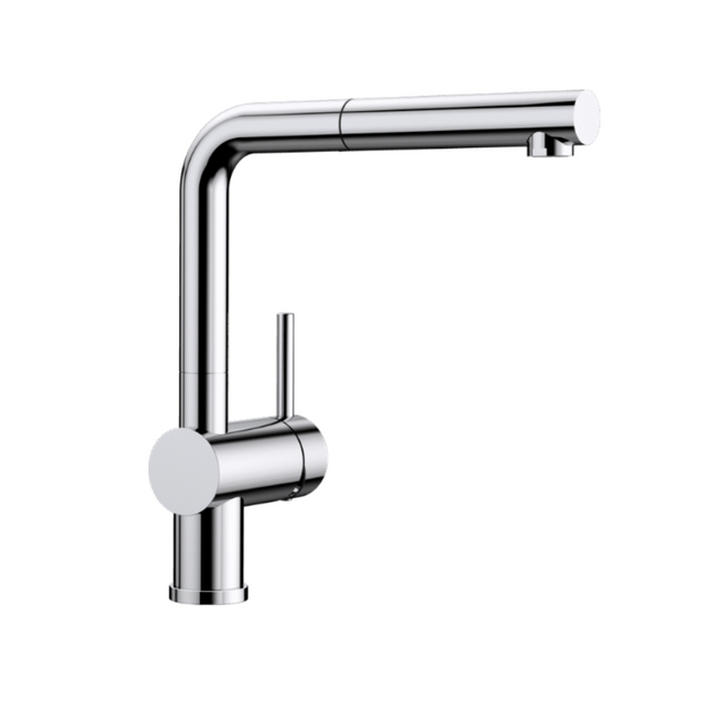 526365 - Linus Low Arc Pull-Out Dual-Spray Kitchen Faucet - Chrome