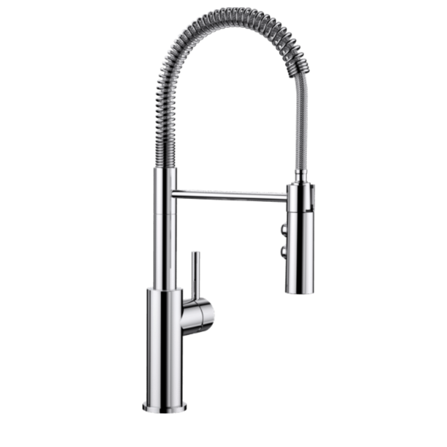 401917 - Catris Semi-Pro Pull-Down Dual-Spray Kitchen Faucet - Chrome