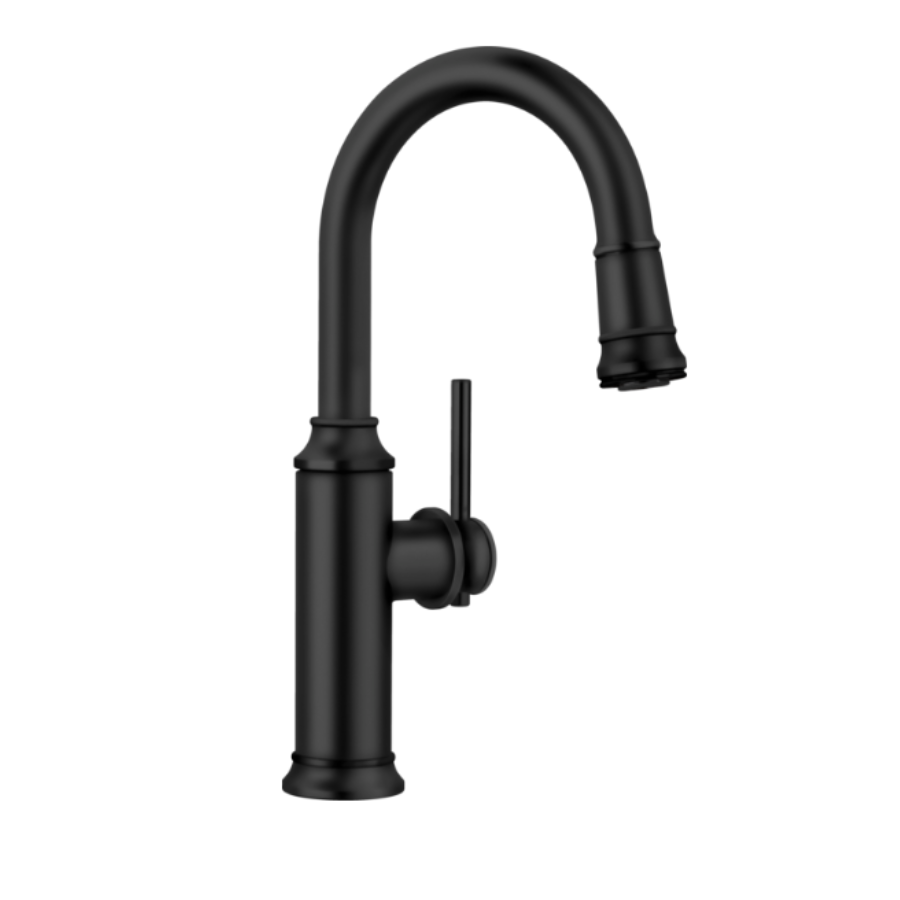 443025 -Empressa Pull-Down Bar Faucet - Matte Black