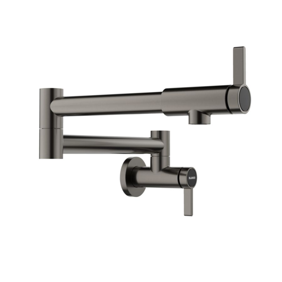 527487 - Culina II Wall-Mounted Pot Filler - Satin Dark Steel