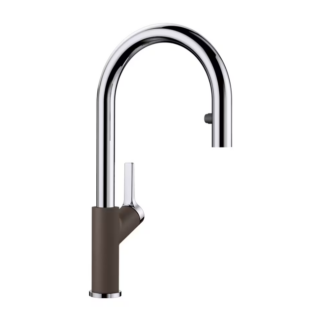 526394 -  Urbena Pull-Down Dual-Spray Kitchen Faucet - Chrome/Café