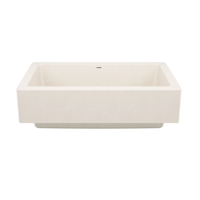 527408 - Vintera SILGRANIT 30" Single Bowl Apron-Front Farmhouse Sink - Soft White