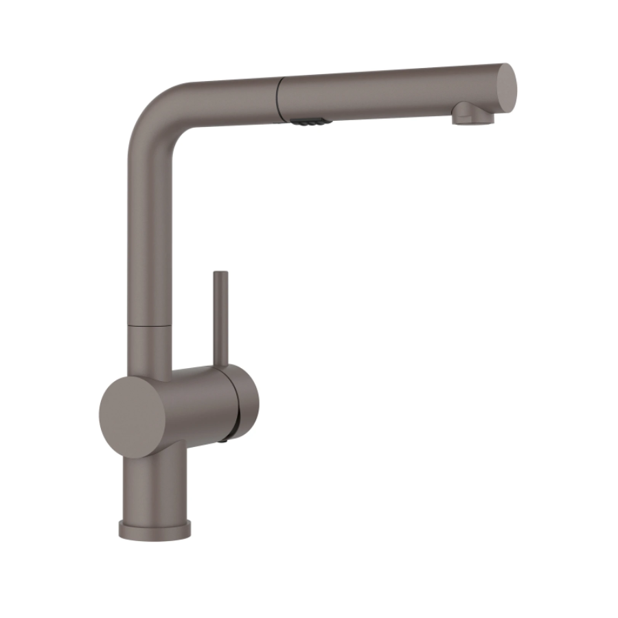 526962 - Linus Low Arc Pull-Out Dual-Spray Kitchen Faucet - Volcano Gray