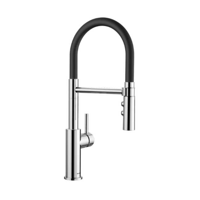 402447 - Catris Flexo Semi-Pro Pull-Down Dual-Spray Kitchen Faucet - Chrome