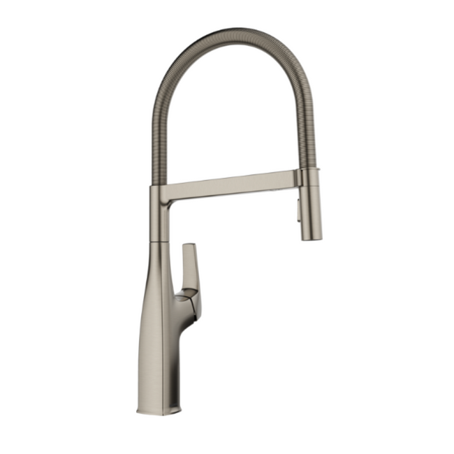 443248 - Rivana Semi-Pro Pull-Down Dual-Spray Kitchen Faucet - Satin Platinum