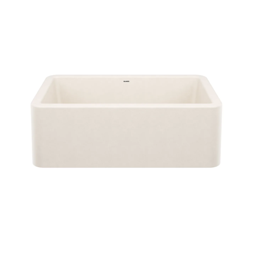 443076 - Ikon SILGRANIT 30" Single Bowl Apron-Front Farmhouse Sink - Soft White