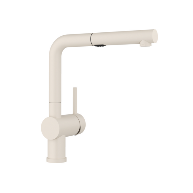 526963 - Linus Low Arc Pull-Out Dual-Spray Kitchen Faucet - Soft White