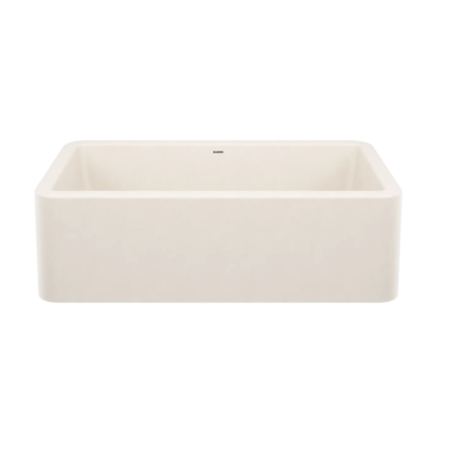 443077 - Ikon SILGRANIT 33" Single Bowl Apron-Front Farmhouse Sink - Soft White