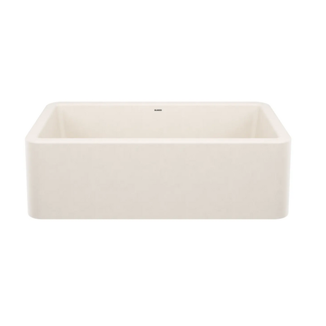 443077 - Ikon SILGRANIT 33" Single Bowl Apron-Front Farmhouse Sink - Soft White