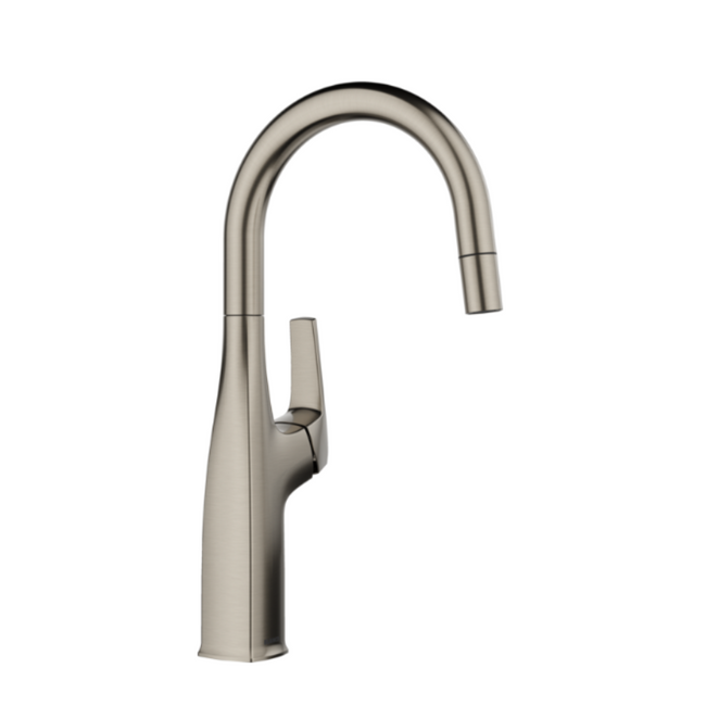 443250 - Rivana Pull-Down Bar Faucet - Satin Platinum