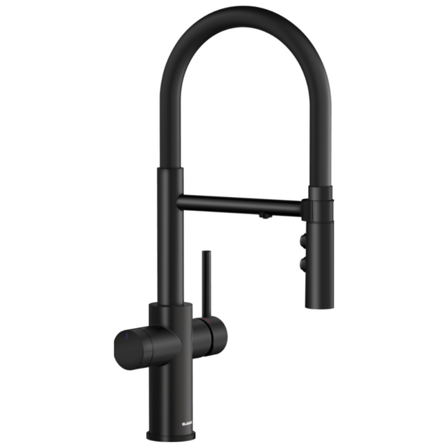 442992 - Catris Flexo Filter Semi-Pro Kitchen Faucet - 1.5 GPM - Matte Black