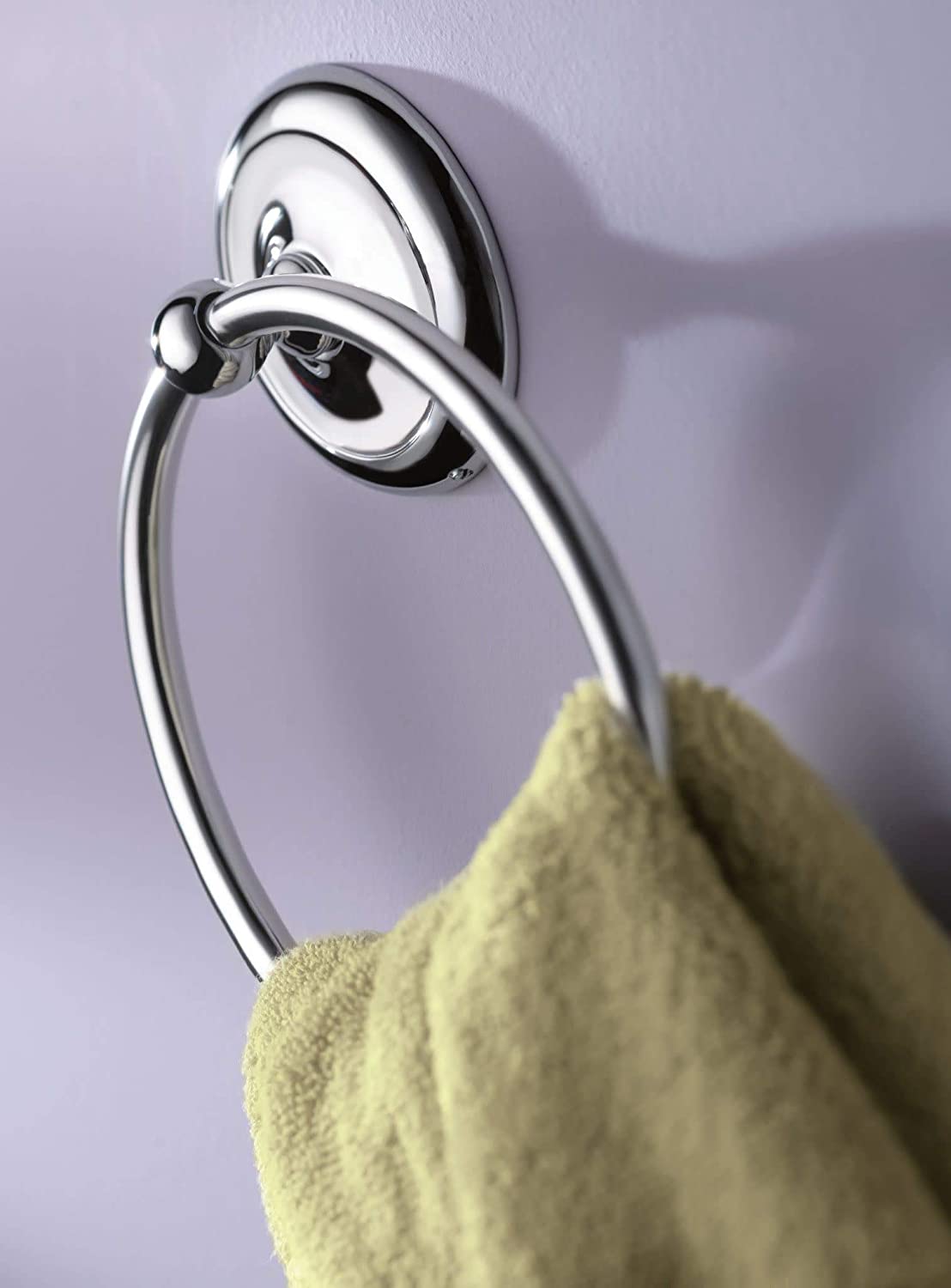 Moen BP5386CH - Yorkshire 7" Towel Ring in Chrome