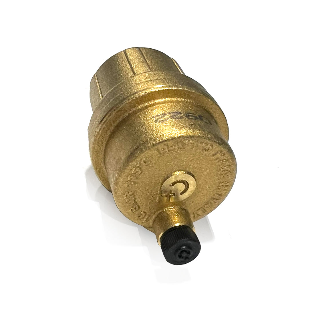 502720A - Automatic Air Vent 1/4" NPT Male with Check Valve