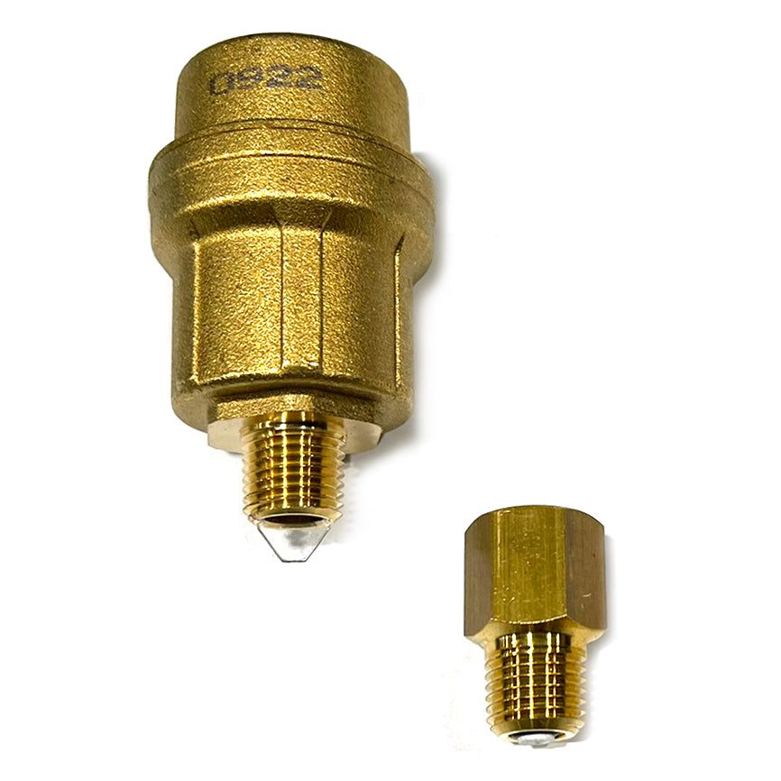 502720A - Automatic Air Vent 1/4" NPT Male with Check Valve