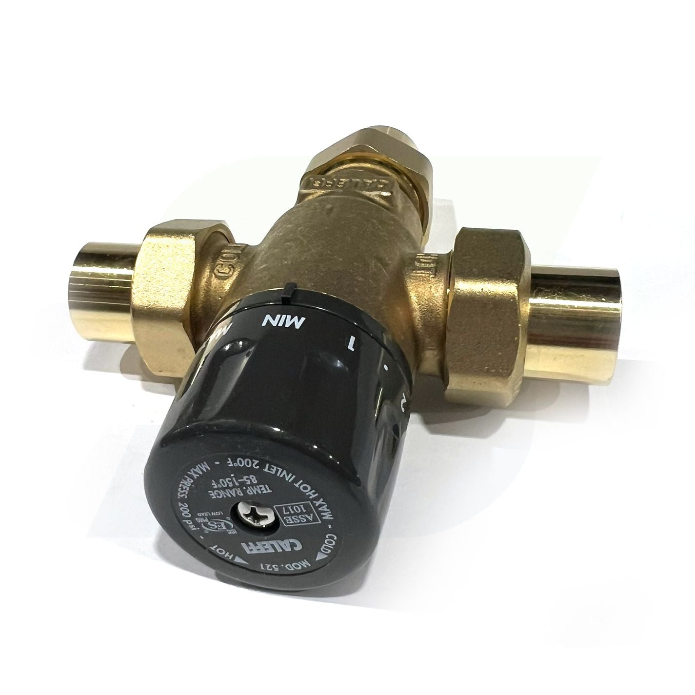 521509A - MixCal Adjustable Thermostatic Mixing Valve - 3/4" Sweat