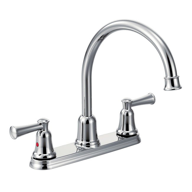 CA41611 - Capstone Two-Handle High Arc Kitchen Faucet in Chrome