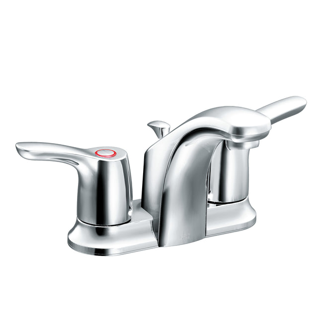 CA42211 - Baystone Centerset Bathroom Faucet with 50/50 Pop-Up Drain in Chrome