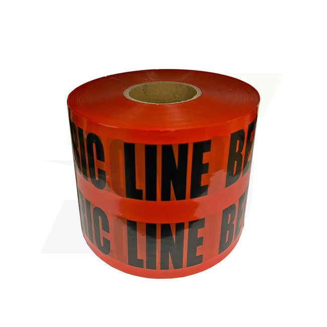 6" x 1000' Non-Detectable Underground Marking Tape - Caution Electric Line Buried Below