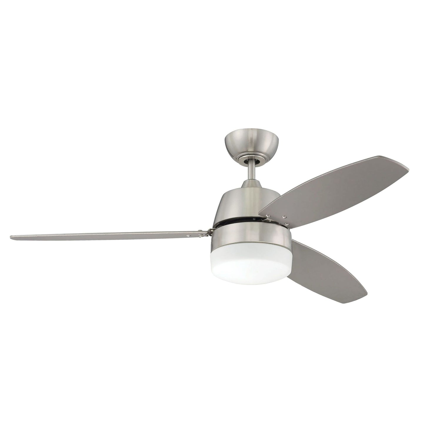 Beltre 52" 3 Blade Ceiling Fan with Light Kit - Brushed Polished Nickel