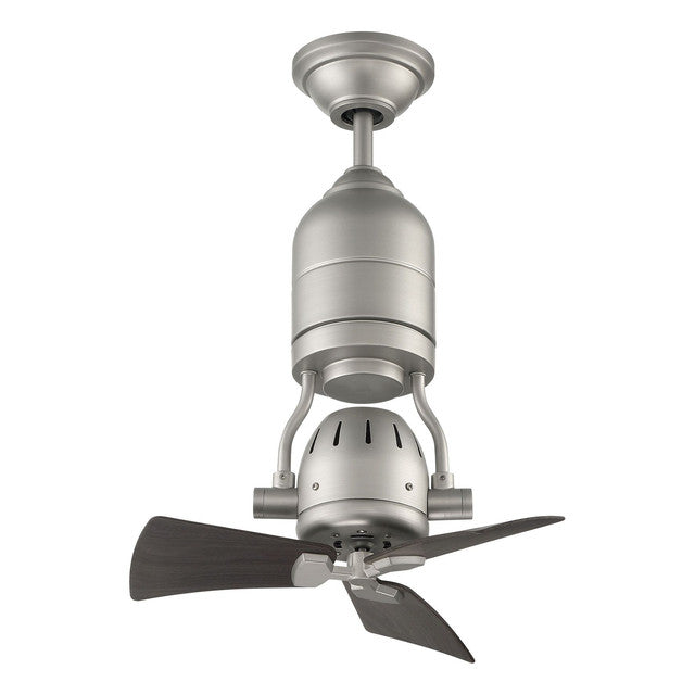 BW318PN3 - Bellows Uno 18" 3 Blade Indoor / Outdoor Ceiling Fan with Light Kit - Remote Control - Pa