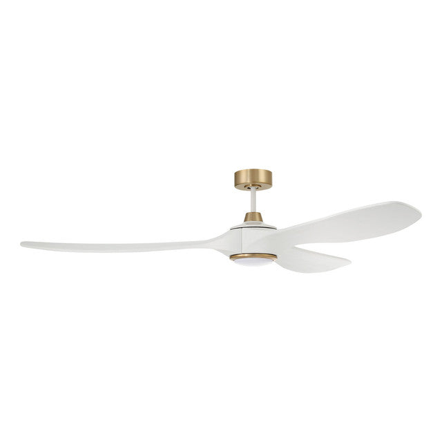 EVY72WSB3 - Envy 72" 3 Blade Indoor / Outdoor Ceiling Fan with Light Kit - Wi-Fi Remote Control - Wh