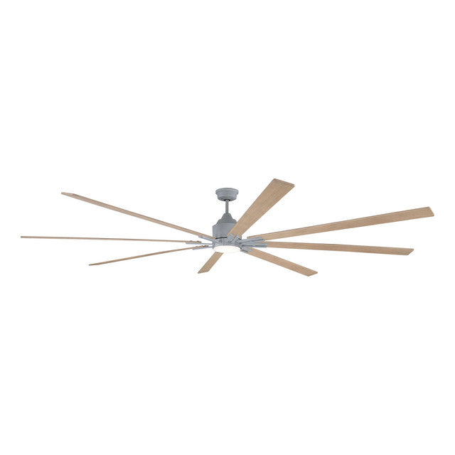 FLE100AGV8 - Fleming 100" 8 Blade Indoor / Outdoor Ceiling Fan with Light Kit - Remote & Wall Contro