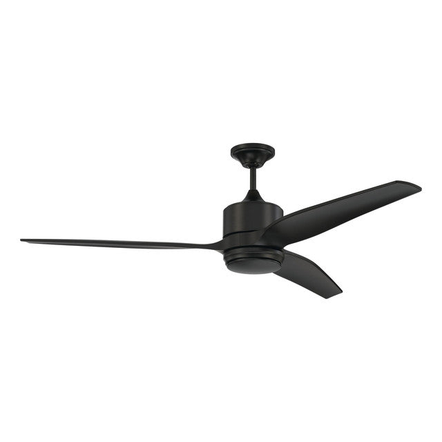 MOB60FB3 - Mobi 60" 3 Blade Indoor / Outdoor Ceiling Fan with Light Kit - Remote & Wall Control - Fl