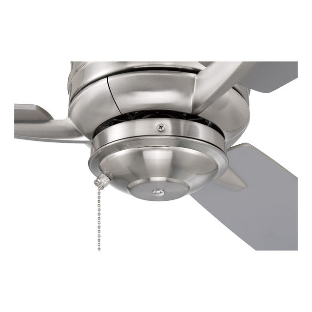 MOT52BNK3 - Moto 52" 3 Blade Ceiling Fan - Pull Chain - Brushed Polished Nickel