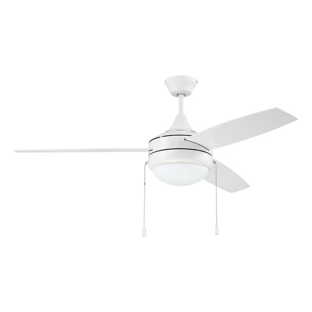 PHA52W3 - Phaze 52" 3 Blade Ceiling Fan with Light Kit - White