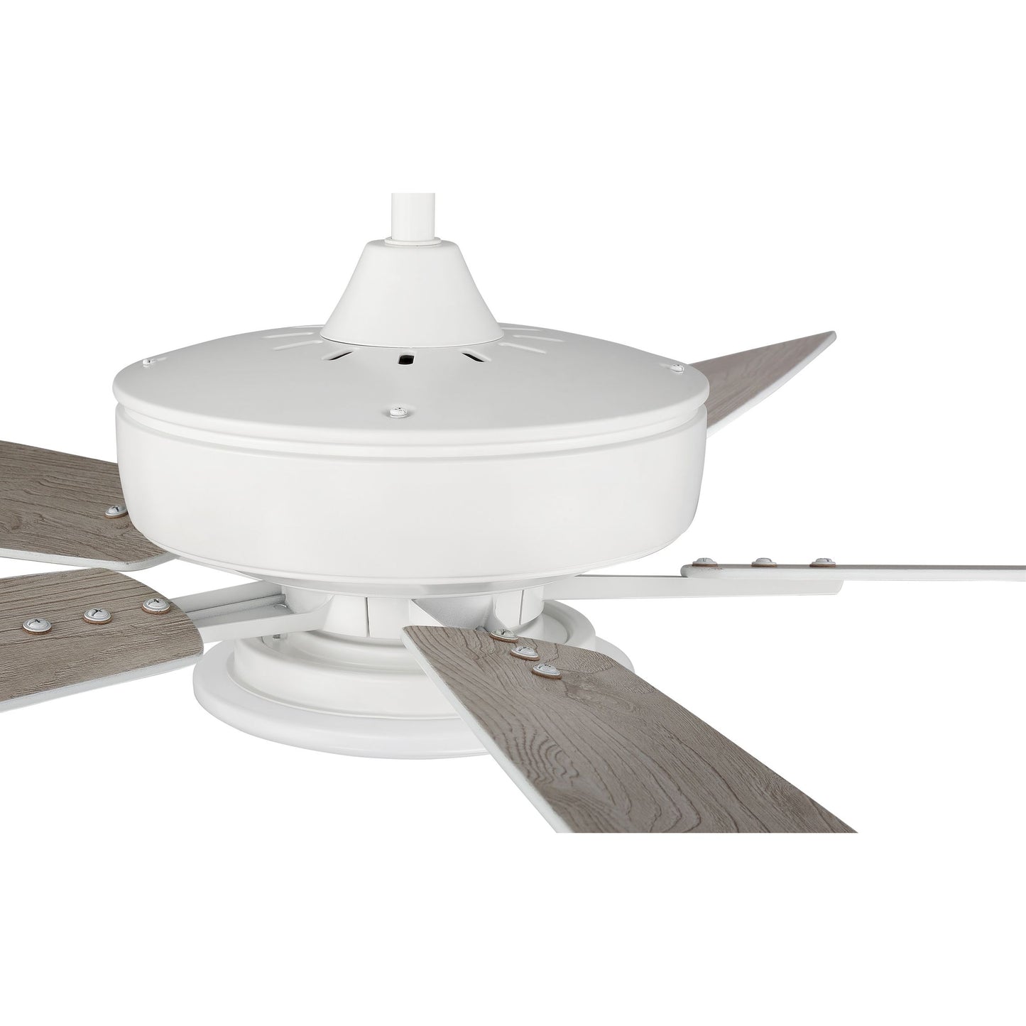 S112W5-60WWOK - Super Pro 112 60" 5 Blade Ceiling Fan with Light Kit - Hard-wire - White