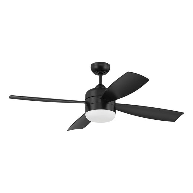 SBN52FB4 - Sebastion 52" 4 Blade Indoor / Outdoor Ceiling Fan with Light Kit - Wi-Fi Remote Control