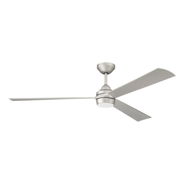 STL60PN3 - Sterling 60" 3 Blade Indoor / Outdoor Ceiling Fan with Light Kit - Wi-Fi Remote Control -