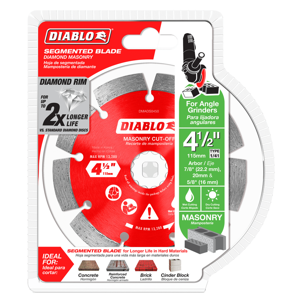 Diamond Segmented Cut-Off Discs for Masonry