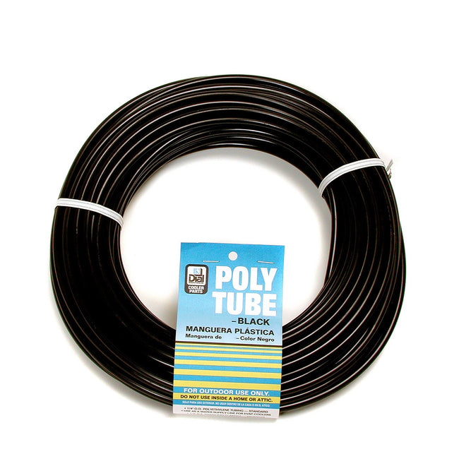 4296 - 1/4" Black Poly Tube - 50 ft