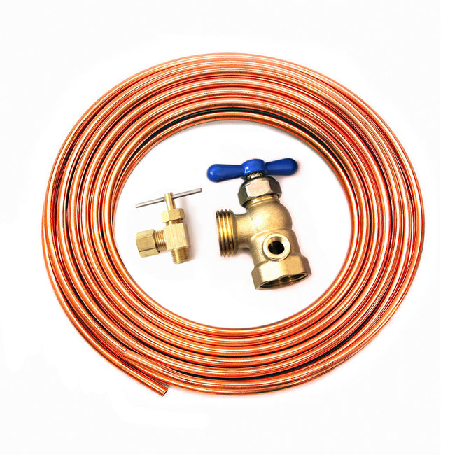 4487 - Evaporative Cooler Water Hook-Up Kit with Copper Tube