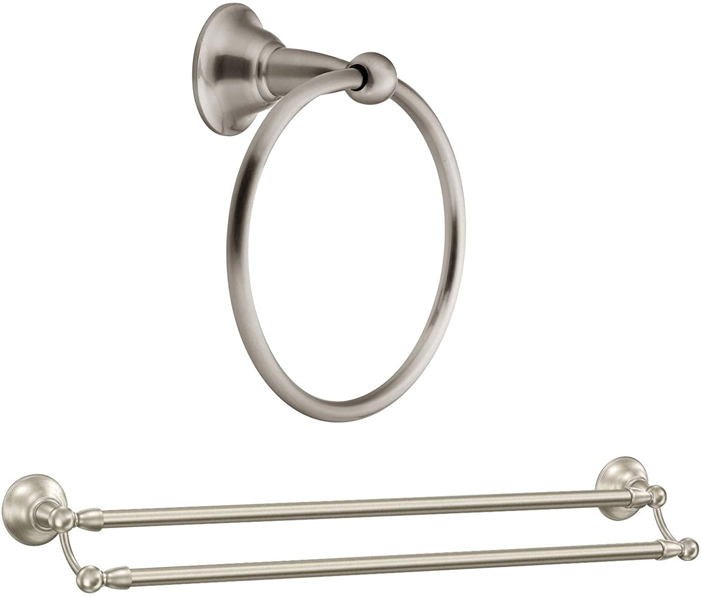 Moen DN6886BN - Sage 7" Towel Ring in  Brushed Nickel