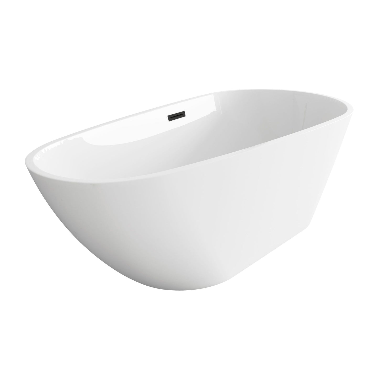 Clinton 67" Bathtub in Glossy White